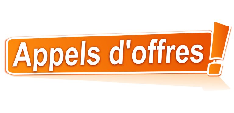 Appels d'offres