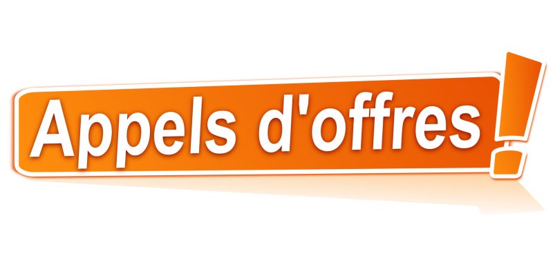 Appels d'offres