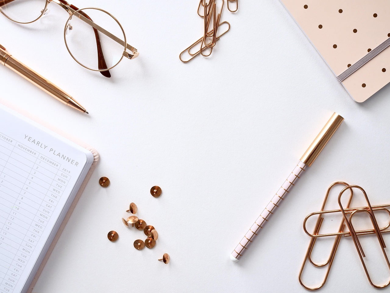 trombones cahier agenda stylo
